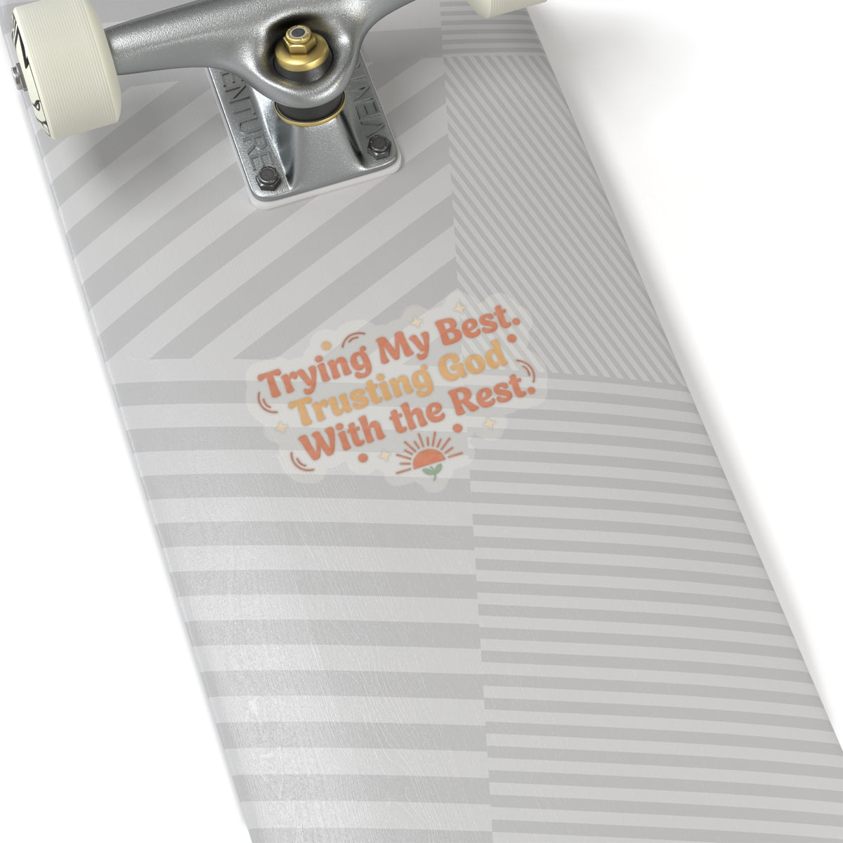 Trying My Best. Trusting God With the Rest Sticker