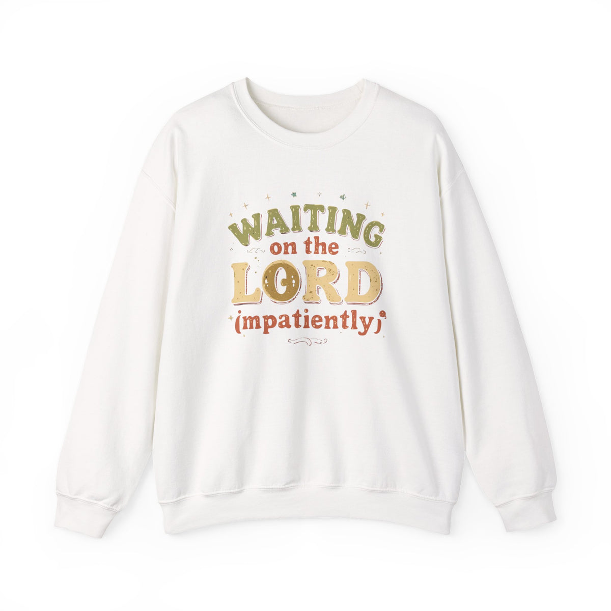 Waiting on the Lord (Impatiently) Sweater