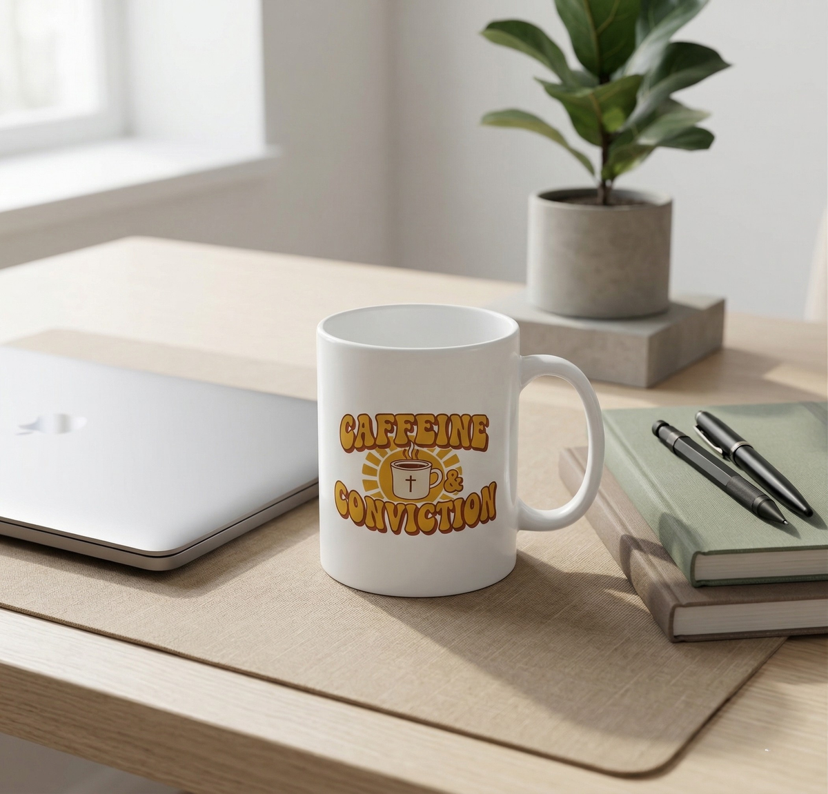 Caffeine & Conviction Mug