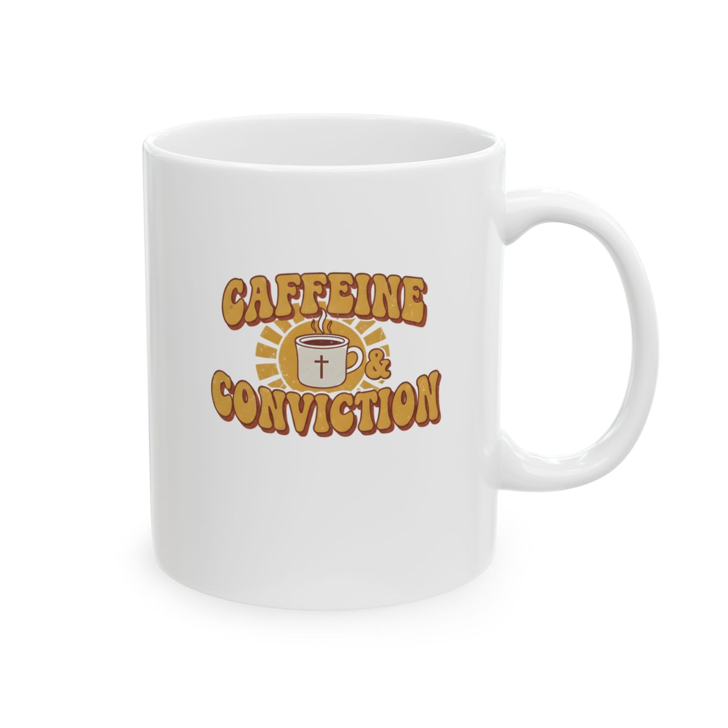 Caffeine & Conviction Mug