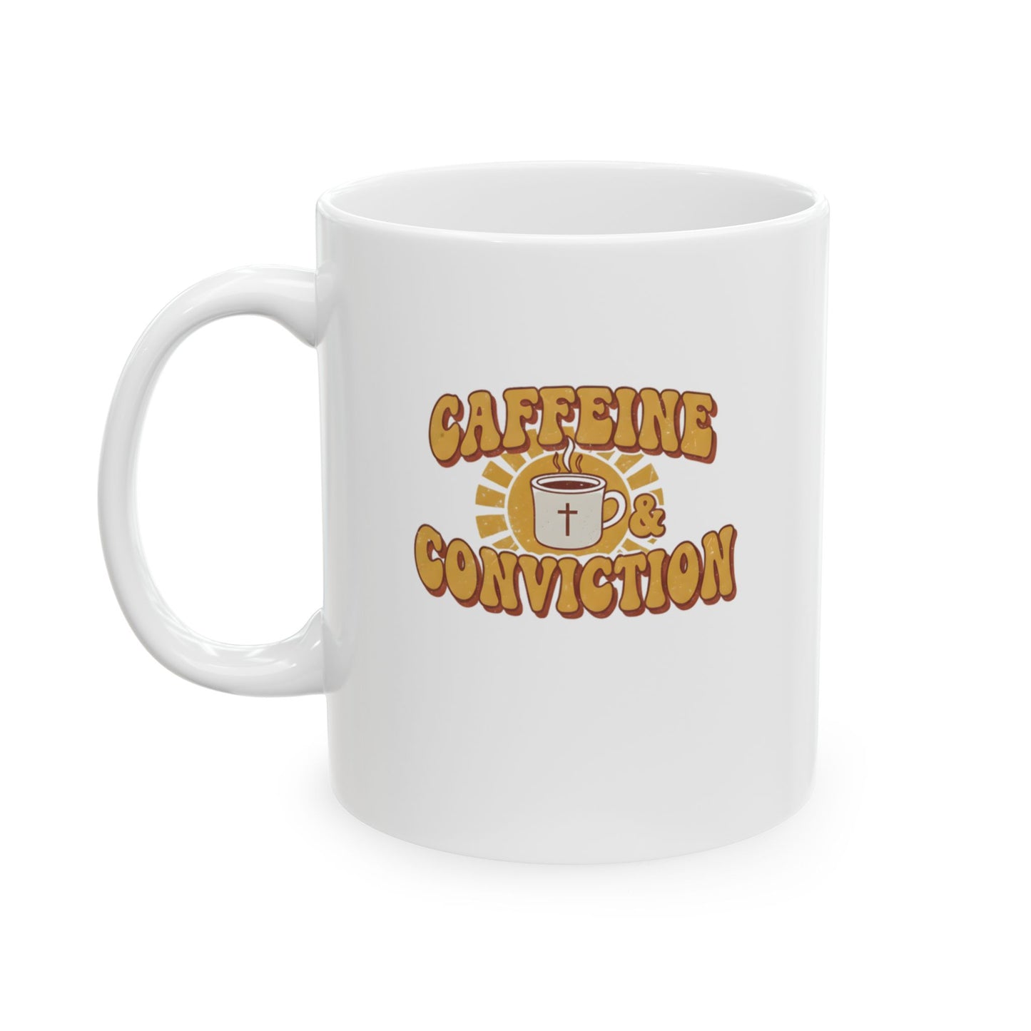 Caffeine & Conviction Mug