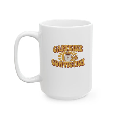 Caffeine & Conviction Mug
