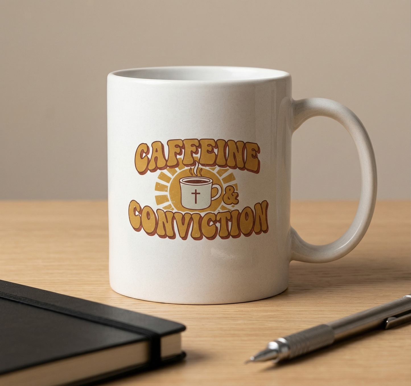 Caffeine & Conviction Mug