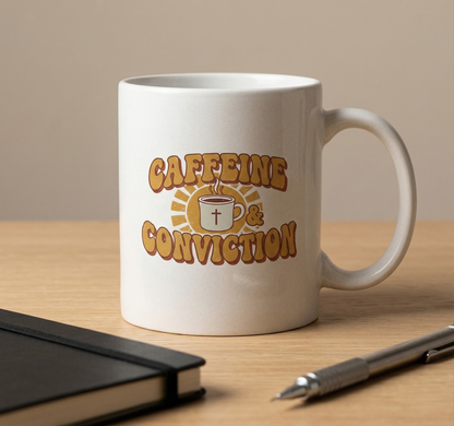 Caffeine & Conviction Mug