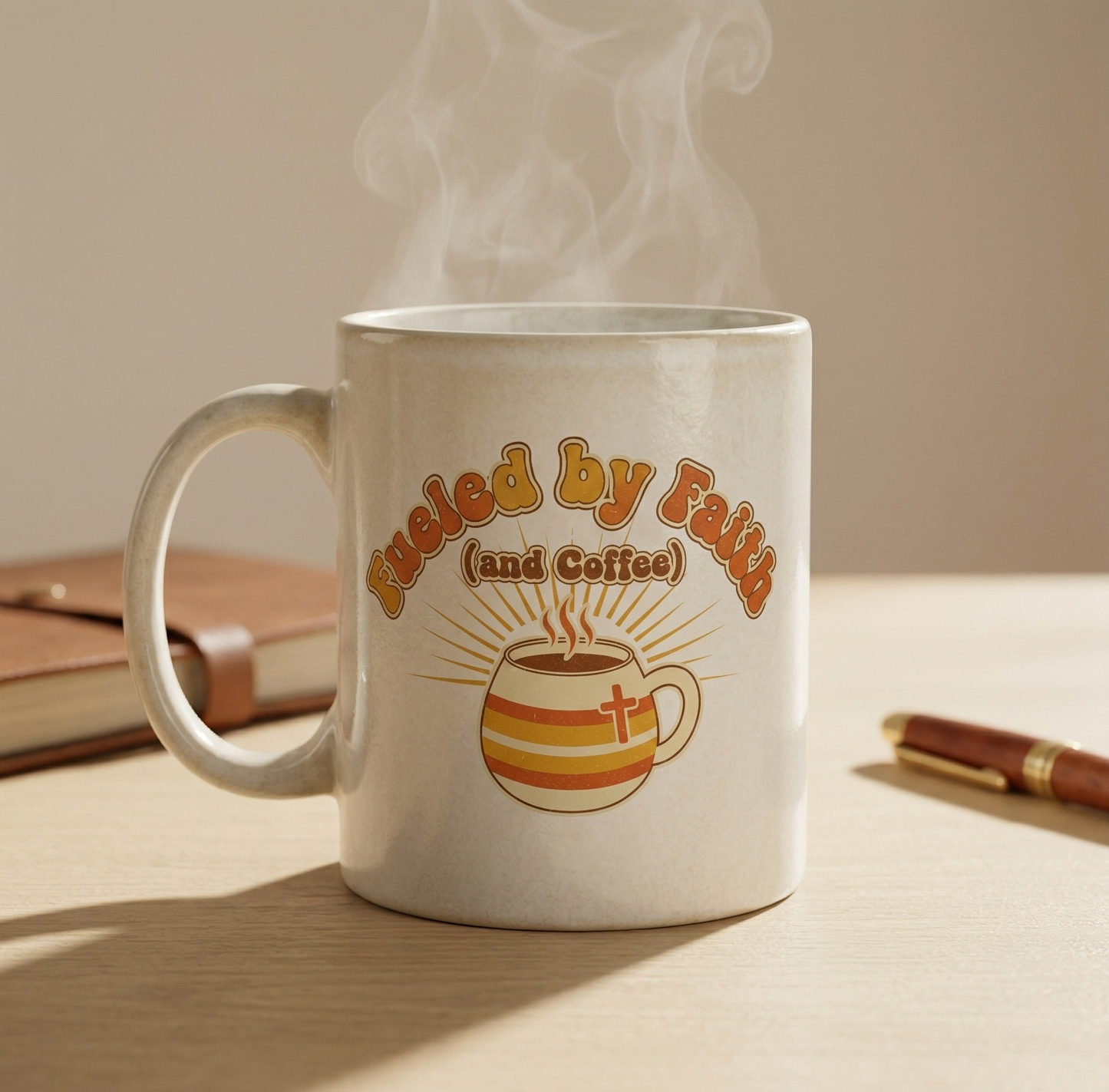 Fueled by Faith (and Coffee) Mug