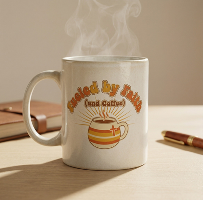 Fueled by Faith (and Coffee) Mug
